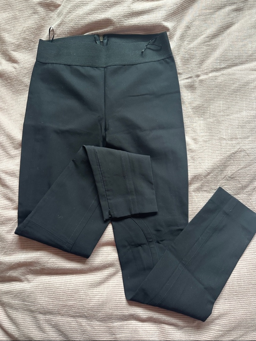 Stella McCartney Black Stretch Ponte Leggings